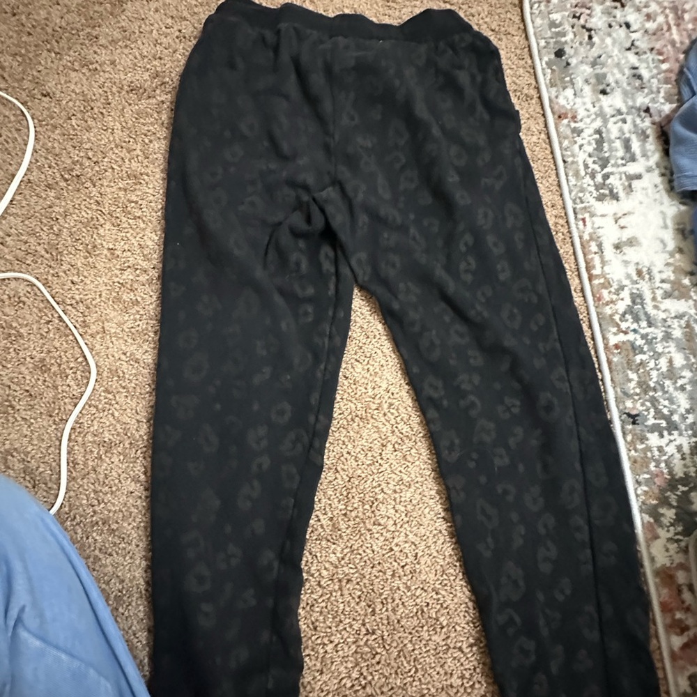 Z Supply Black Patterned Joggers - Picture 4 of 4